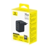 Baseus Ładowarka sieciowa EnerFill FE22 70 W 2x USB-C USB-A czarna