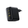 Ładowarka sieciowa Baseus EnerFill FE22 100W 2x USB-C USB-A czarna – zdjęcie główne dokładnego wariantu produktu.