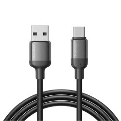 JOYROOM Kabel przewód USB-A - USB-C Lively Series 3A 1.2 m - czarny