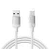 JOYROOM Kabel przewód USB-A - USB-C Lively Series 3A 1.2 m - biały