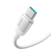 JOYROOM Kabel przewód USB-A - USB-C Lively Series 3A 1.2 m - biały