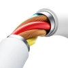 JOYROOM Kabel przewód USB-A - USB-C Lively Series 3A 1.2 m - biały