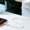 JOYROOM Kabel przewód USB-A - USB-C Lively Series 3A 1.2 m - biały