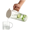 Buydeem Dzbanek szklany CD2003 1200 ml z pokrywką