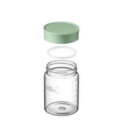 BUYDEEM Słoik szklany CS1002/A1-CG 300 ml zielony