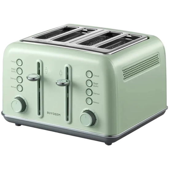 BUYDEEM Toster DT640E-CG/EU 4 kromki zielony