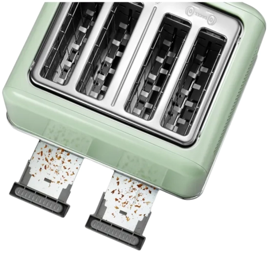 BUYDEEM Toster DT640E-CG/EU 4 kromki zielony