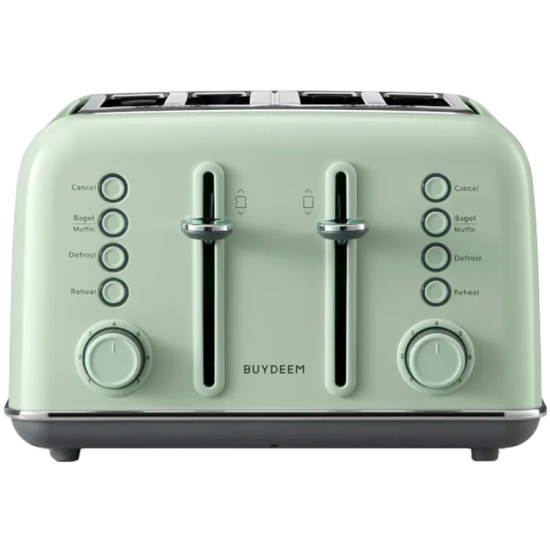 Buydeem Toster DT640E-CG/EU 4 kromki zielony