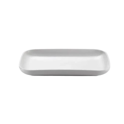 BUYDEEM Porcelanowy talerz do parowaru CT1004 White
