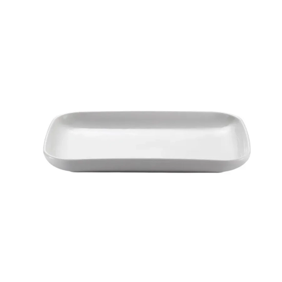 BUYDEEM Porcelanowy talerz do parowaru CT1004 White