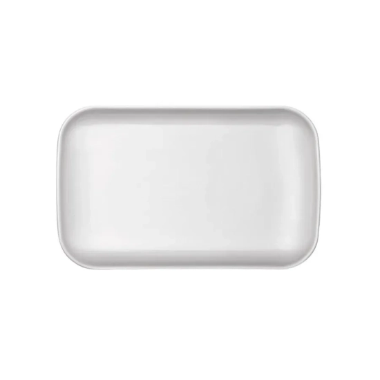 BUYDEEM Porcelanowy talerz do parowaru CT1004 White