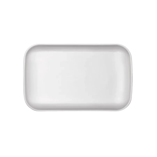 Buydeem Talerz porcelanowy CT1004 do parowaru biały