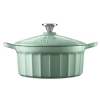 BUYDEEM Garnek żeliwny 2,9 l CP521-CG Cozy Greenish