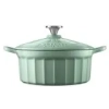 Buydeem Garnek żeliwny emaliowany CP521-CG 2,9 l Cozy Greenish