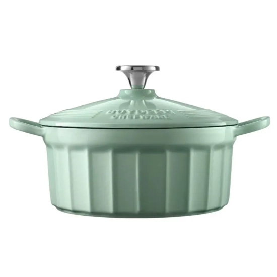 BUYDEEM Garnek żeliwny 2,9 l CP521-CG Cozy Greenish