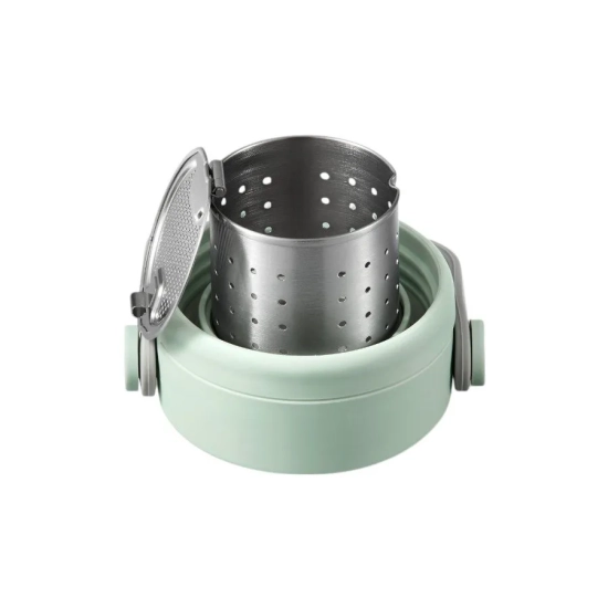 Buydeem Termos CD1011 400 ml z zaparzaczem Cozy Greenish