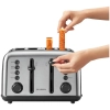 Buydeem Toster DT640E-SS/EU 4 kromki stal nierdzewna