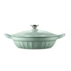 Buydeem Garnek żeliwny emaliowany CP581-CG 3,3 l Cozy Greenish