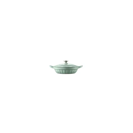 Buydeem Garnek żeliwny emaliowany CP581-CG 3,3 l Cozy Greenish