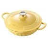 Buydeem Garnek żeliwny emaliowany CP581-MY 3,3 l Mellow Yellow