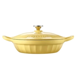 BUYDEEM Garnek żeliwny 3,3 l CP581-MY Mellow Yellow