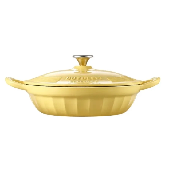 BUYDEEM Garnek żeliwny 3,3 l CP581-MY Mellow Yellow