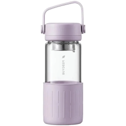Butelka szklana BUYDEEM CD1008-PP 350 ml Petal Purple. Zdjęcie przedstawia dokładny wariant CD1008-PP.