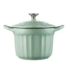 Buydeem Garnek żeliwny emaliowany CP541-CG 1,8 l Cozy Greenish
