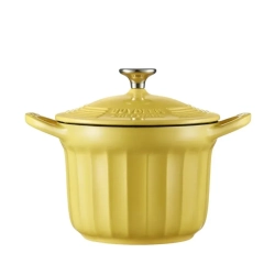 BUYDEEM Emaliowane naczynie żeliwne 18L CP541-MY Mellow Yellow