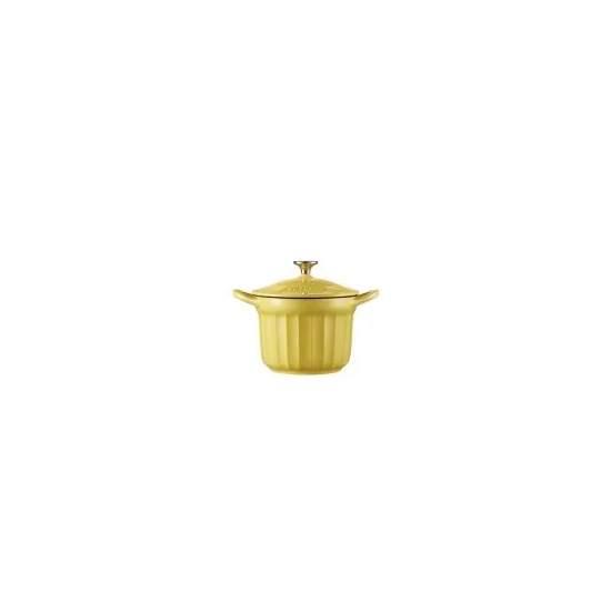 Buydeem Garnek żeliwny emaliowany CP541-MY 1,8 l Mellow Yellow