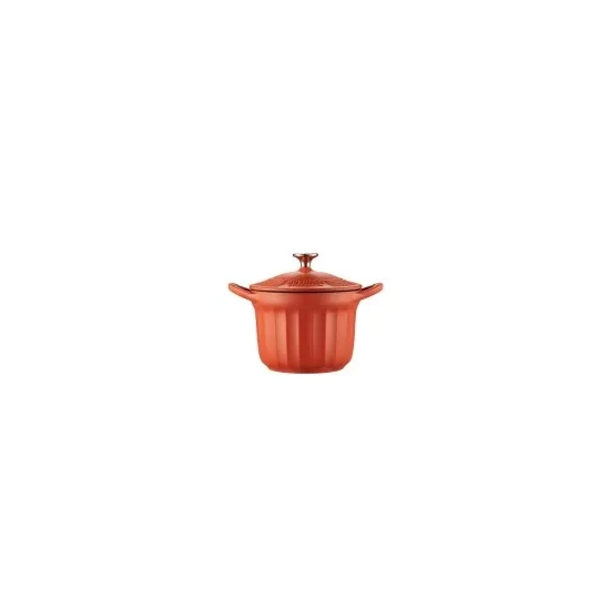 Buydeem Garnek żeliwny emaliowany CP541-KR 1,8 l Kobe Gray