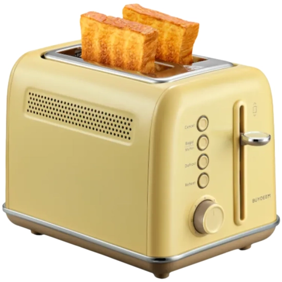 BUYDEEM Toster DT620E-MY/EU 2 kromki żółty