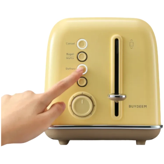 BUYDEEM Toster DT620E-MY/EU 2 kromki żółty