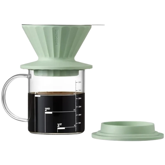 BUYDEEM CD1024-CG Zestaw do kawy przelewowej Cozy Greenish. Dokładny wariant oznaczony kodem producenta CD1024-CG i EAN