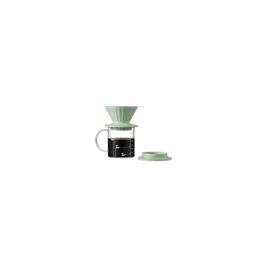 Buydeem CD1024-CG Zestaw do kawy przelewowej Cozy Greenish