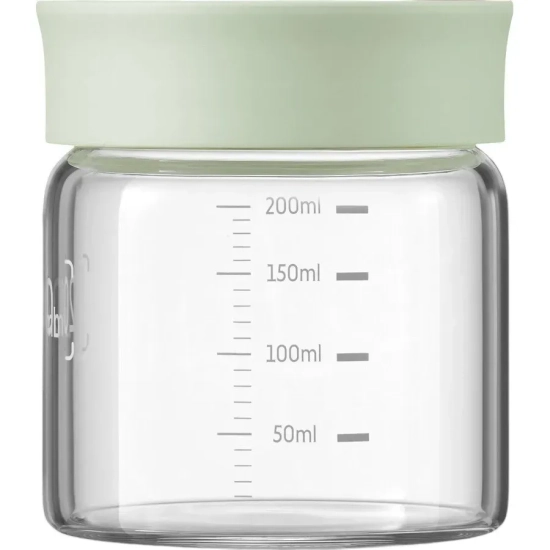 BUYDEEM Słoik szklany CS1007/A1-CG 200 ml zielony