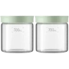 Buydeem Zestaw 2 słoików CS1014-CG 700 ml Cozy Greenish