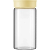 Słoik szklany BUYDEEM CS1015-MY 1200 ml Mellow Yellow – słoik, przezroczyste szkło i pokrywka w kolorze Mellow Yellow.