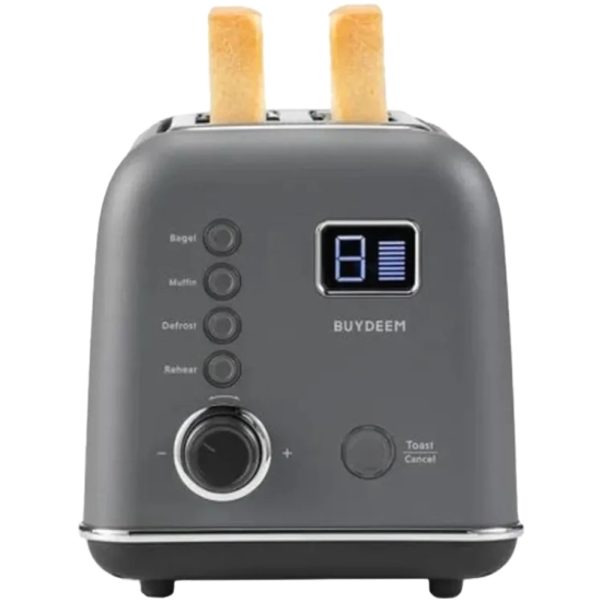 Buydeem Toster DT730E-IG/EU automatyczny 2 kromki szary