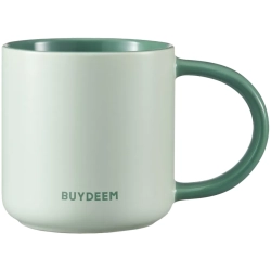 Zdjęcie produktu Kubek ceramiczny BUYDEEM CD1018 300 ml Cozy Greenish; dokładny wariant CD1018-CG, EAN 6950386612707.