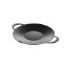 Buydeem Patelnia grillowa CP101-B 36 cm czarna