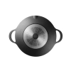 Buydeem Patelnia grillowa CP101-B 36 cm czarna