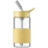 Zdjęcie produktu Butelka szklana BUYDEEM CD1017 500 ml ze słomką Mellow Yellow; dokładny wariant CD1017-MY, EAN 69503866