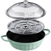 Buydeem Garnek aluminiowy wielofunkcyjny CP181-CG 3,8 l Cozy Greenish