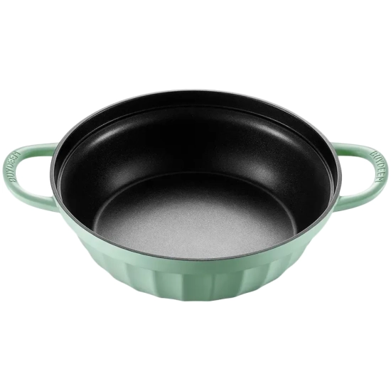 BUYDEEM Garnek 3,8 l z pokrywą CP181-CG Cozy Greenish