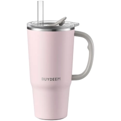 Zdjęcie produktu Kubek termiczny BUYDEEM DS57 700 ml różowy; dokładny wariant DS57-P, EAN 6950386618303.