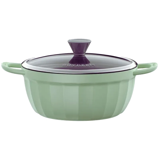 BUYDEEM Garnek emaliowany 45L CP152-CG Cozy Greenish