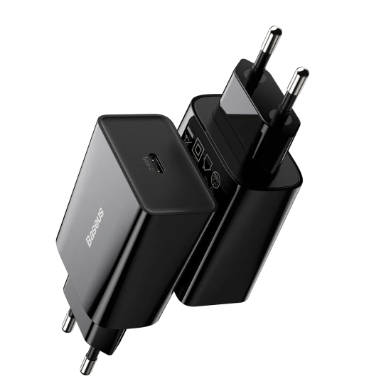 Baseus Ładowarka sieciowa Speed Mini CCFS-SN01 20 W USB-C czarna