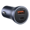 Baseus Golden Contactor Pro ładowarka samochodowa 40W USB-C USB-A szara — wariant produktu marki Baseus, kolor szary, mo