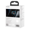 Baseus ładowarka samochodowa 40 W USB-C USB-A niebieska